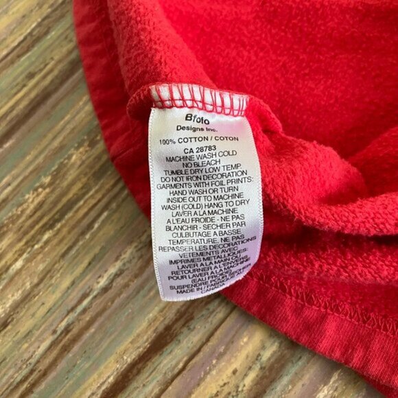 Bfofo Red Sleeveless Vest Top Button Front Pictograph Print Vintage Southwestern - Picture 4 of 7